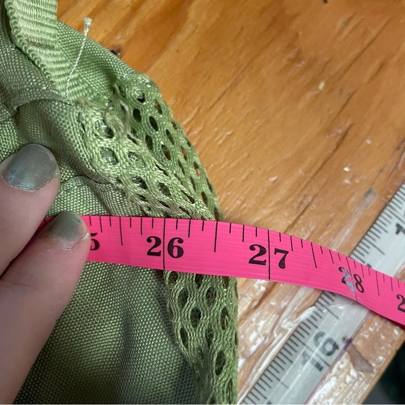 Gaiam yoga mat carrying bag green full zip cross carry strap - Picture 6 of 8